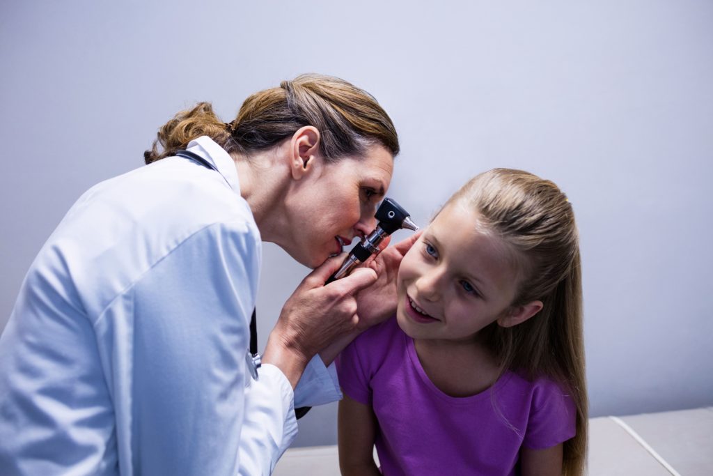 Online Physician Assistant Programs - PA looking in child's ear